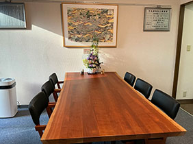 タクト・エムの応接スペース